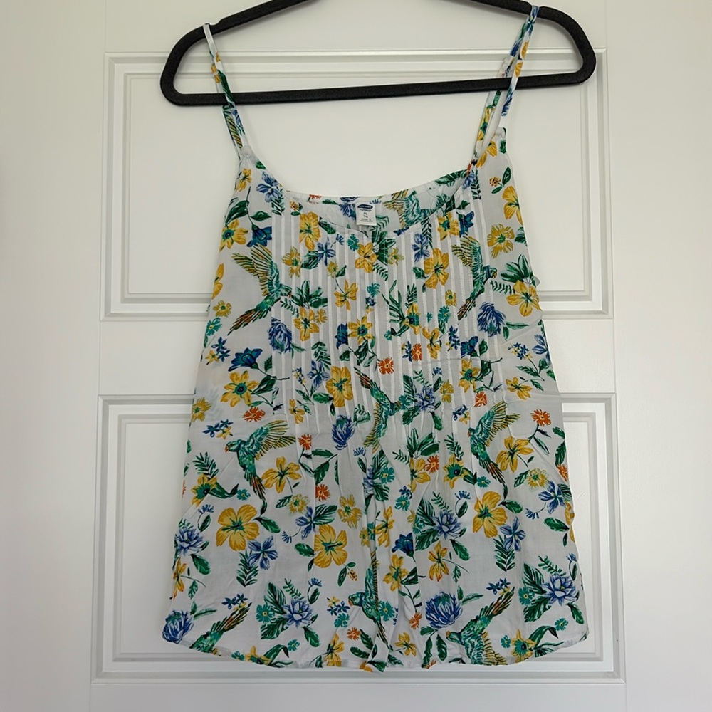 Old Navy Floral Tank Top